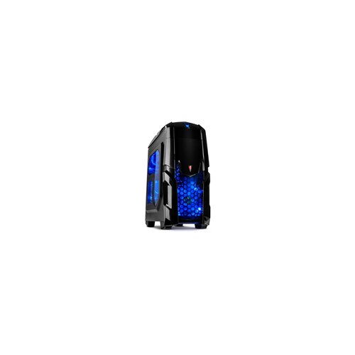 InterTech Q2 Illuminator, blue kućište za računar Slike