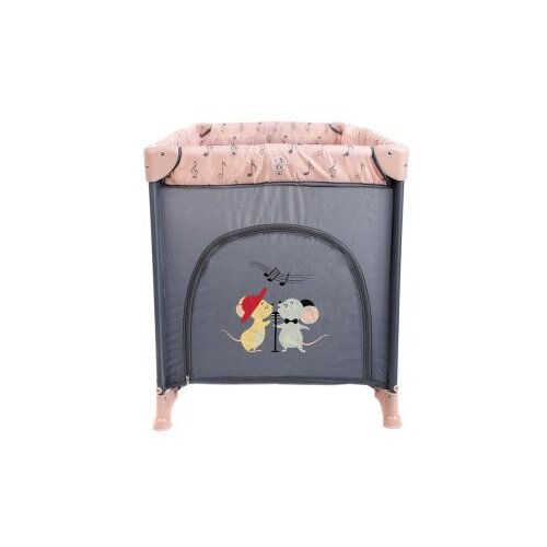 Bbo prenosivi krevet (bk-065) 1 nivo dream&amp;amp;play - pink ( BK-065PINK ) Slike