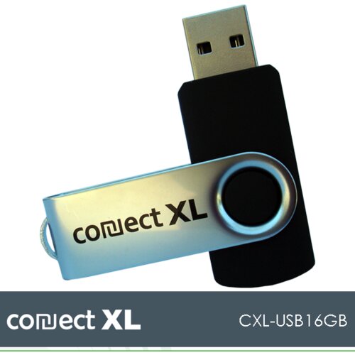 Connect Xl USB memorija 16GB, Hi-Speed USB 2.0, Crni Cijene