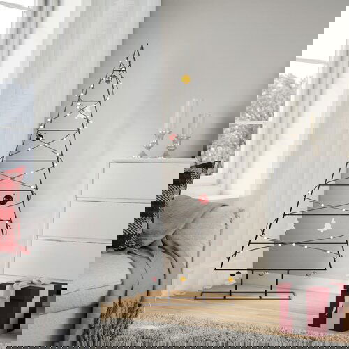 vidaXL Metalno ukrasno božićno drvce crno 150 cm Cene