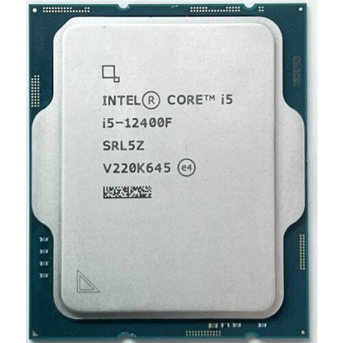 Intel cpu s1700 core i5-12400F 2.5GHz tray Slike