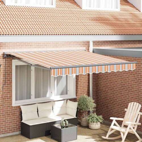 vidaXL retraktilna tenda morsko modra 300x250 cm Cene