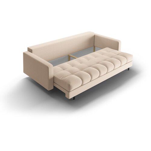 Cosmopolitan Design Bež raztegljiva sedežna garnitura s prostorom za shranjevanje 222 cm Bali &amp;ndash; Slike