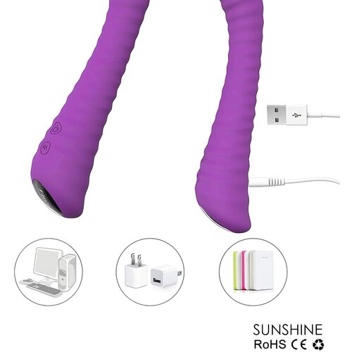 Sex HD Chomper - vodoodporni klitorisni in analni vibrator na baterije (vijolična) Cene