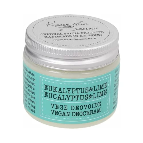 Kaurilan Sauna Veganski deodorant v obliki kreme - Eucalyptus & Lime