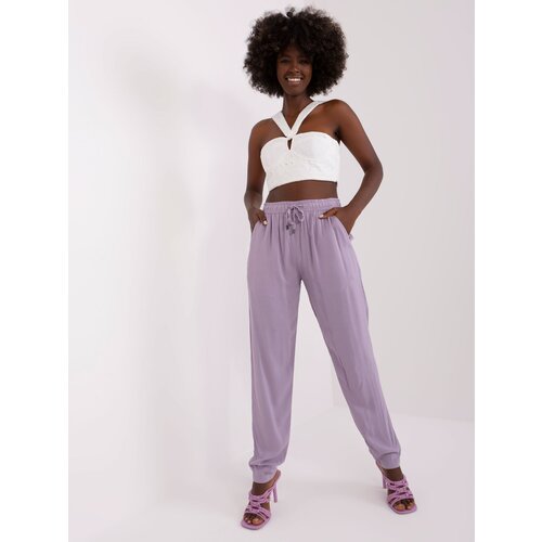 Sublevel Pants-D73760M61869O-light purple Cene