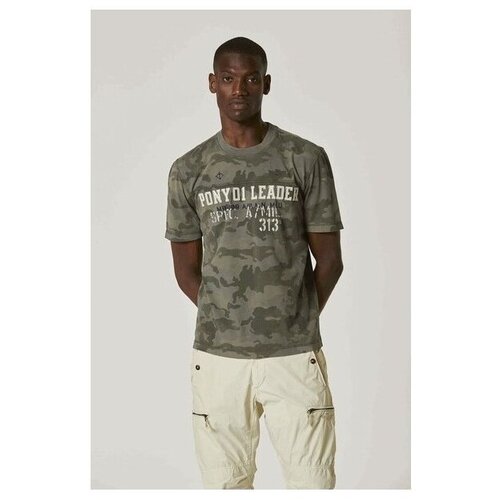 Aeronautica Militare Majice s kratkimi rokavi TS2061J58794366 Zelena Cene