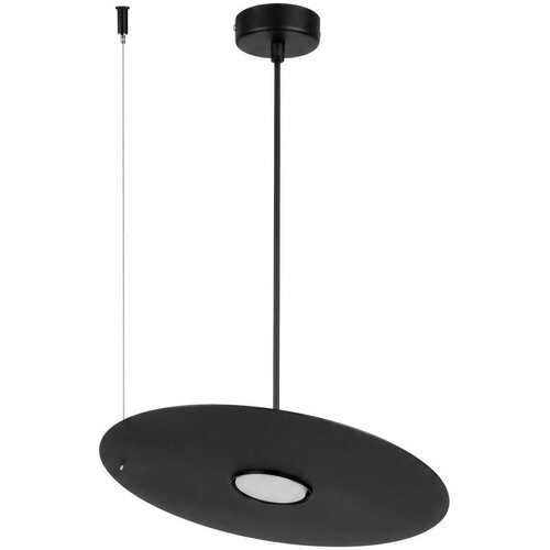  Luster na sajli PIATTO 1xGX53/15W/230V, prečnik 35 cm, crne boje Slike
