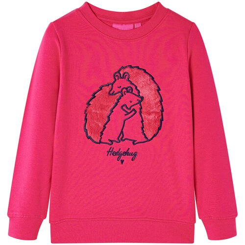 vidaXL Dječja topla majica jarkoružičasta 92 Cijene