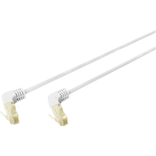 Digitus DK-1644-A-10090 RJ45 omrežni kabel CAT 6a S/FTP 10.00 m siva 90&deg; kotni navzdol, za&scaron;čiten, brez halogena, dvojno oklopljen 1 kos, (20416943) Cene