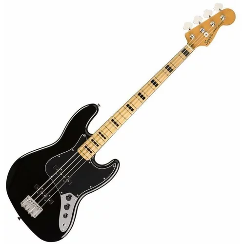 Fender Squier Classic Vibe '70s Jazz Bass MN Črna