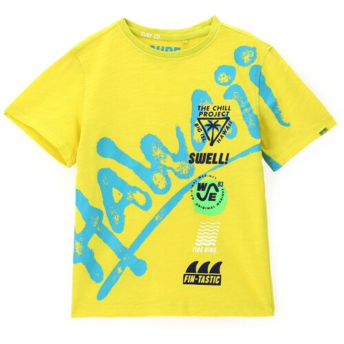 Original Marines majica KR DCP2224B_Giallo20 F rumena 116 Slike