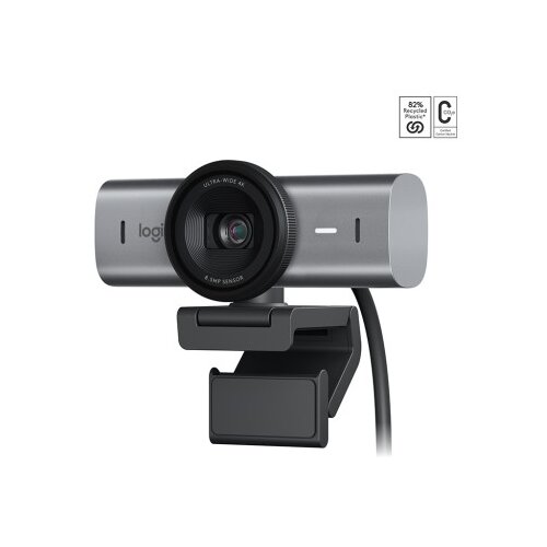 Logitech Kamera MX BRIO, 4K Ultra HD, grafitna, USB-C Cene