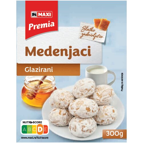 Premia medenjaci glazirani 300g (ondina) Slike
