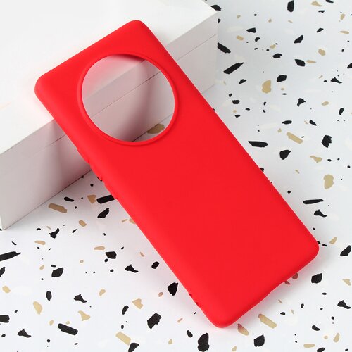  Torbica shell velvet za honor magic 6 lite crvena Slike