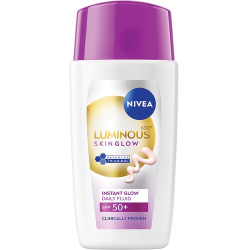Nivea Luminous630 Skin Glow dnevni fluid za ujednačen sjaj Spf 50+ Slike