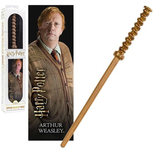 Noble Collection čarobni štap i bukmarker harry potter - arthur weasley Slike