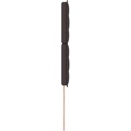  Uzglavlje Tamno smeđa 100 cm tkanina Slike