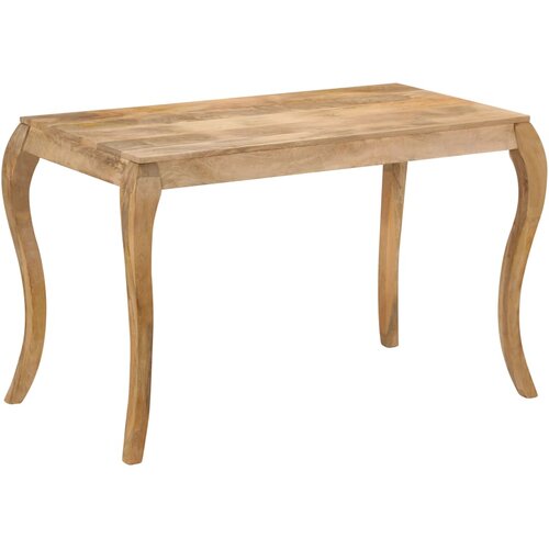  Blagovaonski stol 118 x 60 x 76 cm od masivnog drva manga Slike