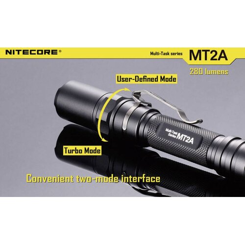 Nitecore LED žepna svetilka Multi Task MT2A \, deluje na baterije 67 g črna NITMT2A, (20460575) Slike