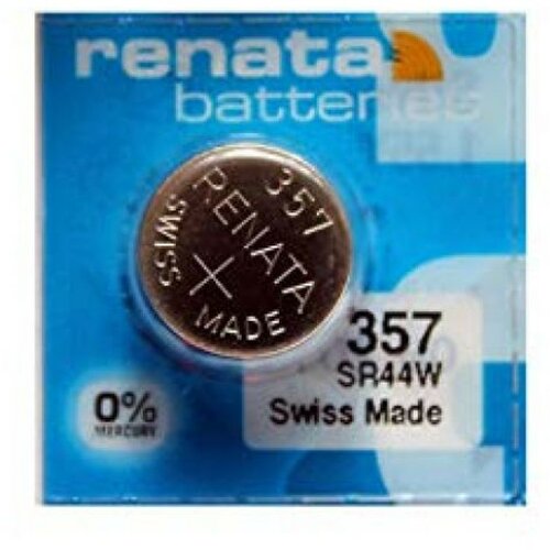 Renata SR357/Z baterije silveroxide 1.55V 357 SR44W srebro oksid/dugme baterija sat Slike