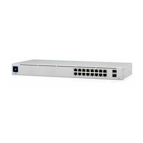 Ubiquiti stikalo 1G 16-port rack 2xSFP 8x PoE Unifi Gen2 42W USW-16-POE Cene