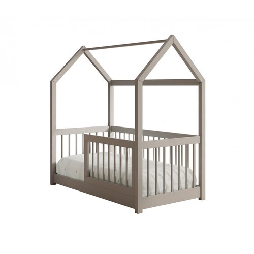 ADRK Dje�ji krevet ku�ica Graja s madracem 140x70 cm - SIVA Cijene