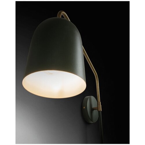 Kave Home Zelena zidna lampa &amp;oslash; 15 cm Audrie &amp;ndash; Slike