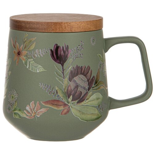 Ladelle Zelena porcelanasta skodelica 430 ml Leura – Cene