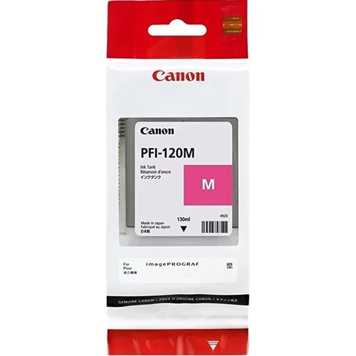  kartuša Canon PFI-120M rdeča/magenta - original