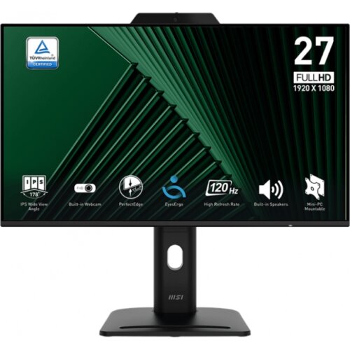 MSI Zaslon PRO MP272PMG / 27" / FHD / IPS / 120Hz / 1ms (MPRT) / črn - nastavljiv po vi&scaron;ini Cene