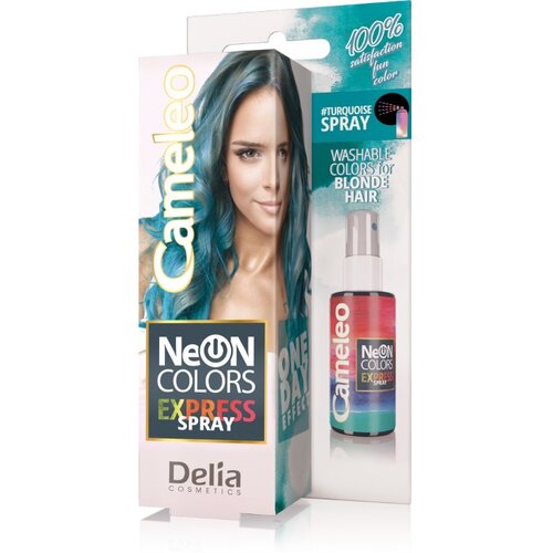 Delia CAMELEO - NEON COLORS Tirkizna boja u spreju 55ml Cijene