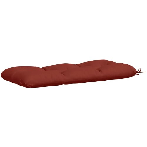  Jastučići za klupe VIANEN 2 kom. 100% poliester Crvena - Crvena 120 x 50 x 12 cm Slike