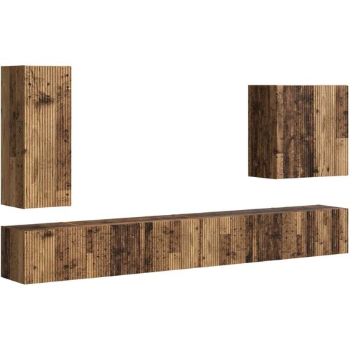  Namestitev na steno 6 pcs Star les - - Rjava - 67.65 - 78,5 x 30 x 29,5 cm - 2025--Uvoz_2 Slike