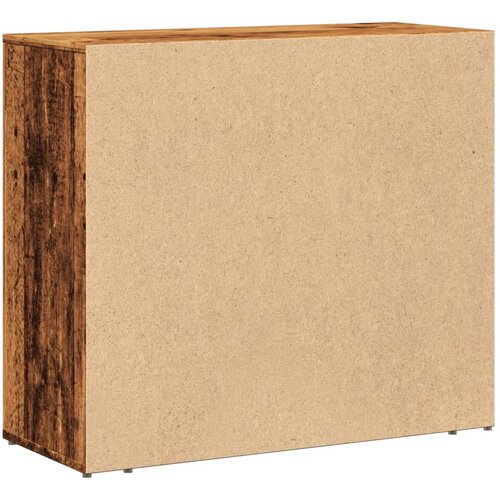  Komoda boja starog drva 80 x 33 x 70 cm od konstruiranog drva Slike