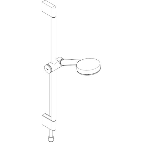 Hansgrohe Pulsify Select S 105 tuš set 3 JET sa tuš šipkom 65 cm, crna mat 24160670 Cene