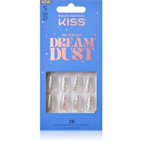 Kiss Dream Dust Gel Fantasy umetni nohti Mood Dust 28 kos Cene