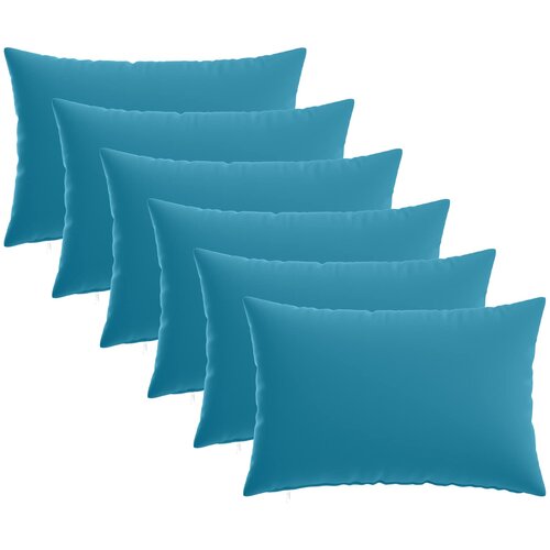  Presvlaka za jastuk 6 pcs HEERLEN Svjetloplava 50 x 80 cm Cene