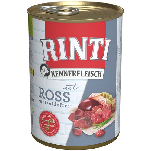 Rinti Ekonomično pakiranje Kennerfleisch 12 x 400 g - Konj Cijene