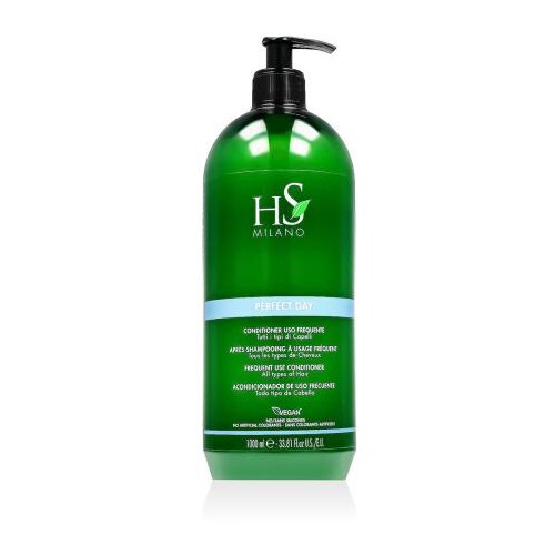 HS MILANO Perfect Day Frequent Use Conditioner 1000 ml balzam za lase vse vrste las unisex Slike