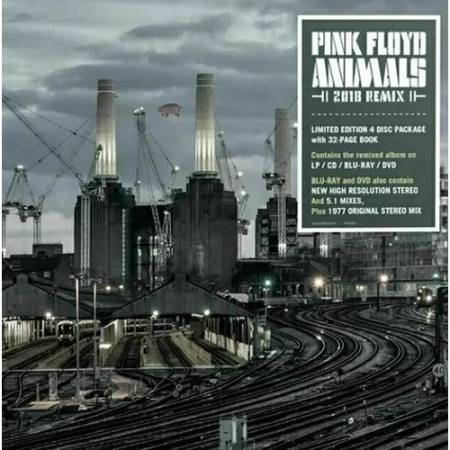 Pink Floyd Animals (2018 Remix) (Limited Edition) (180 g) (LP + CD + DVD + Blu-ray)