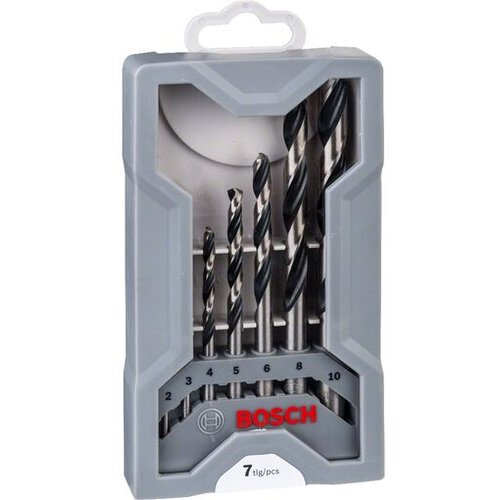 Bosch set spiralnih burgija pointteq 7kom minixline Slike