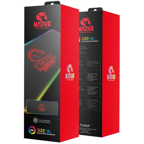 Marvo G45 MOUSEPAD RGB Slike