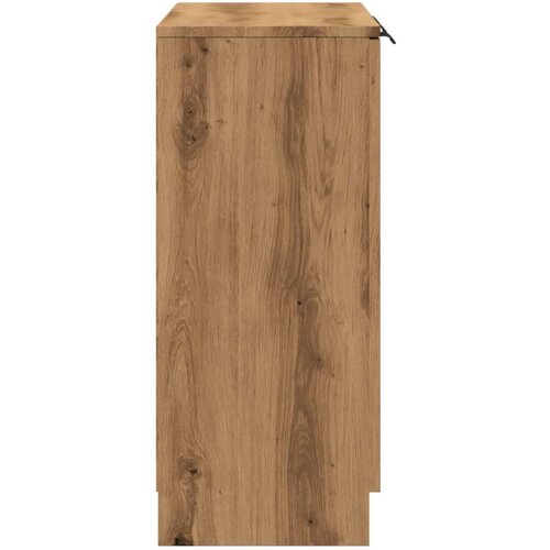 VidaXL Komoda Artisan hrast 90,5x30x70 cm izrađeno drvo Slike