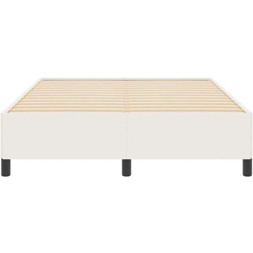  Krevet s opruga kutije Krem 160 x 200 cm Kordura tekstil Slike