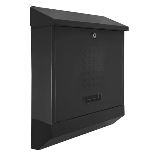  Poštni nabiralnik (črna barva, jeklo)