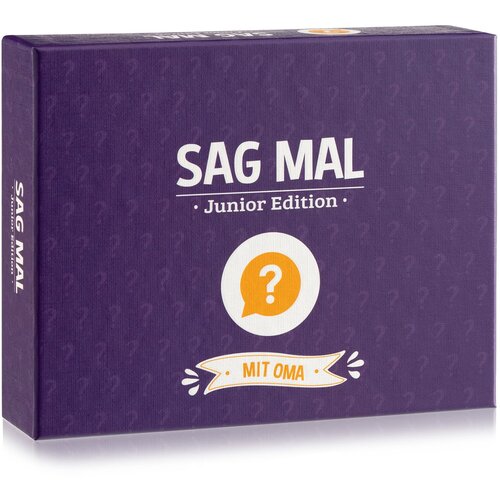 Spielehelden Sag mal...mit Oma - Junior Edition igra za medsebojno spoznavanje 100+ vprašanj Število igralcev: 2+ Starost: od 8. leta dalje Cene