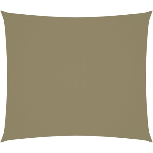 vidaXL Senčno jadro oksford blago pravokotno 2x2,5 m bež Cene