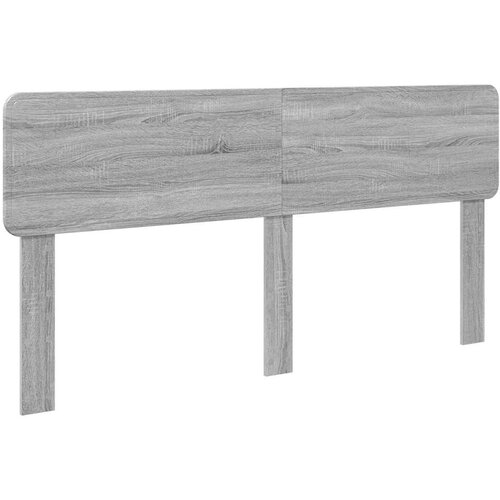  Okvir za krevet s uzglavljem Siva Sonoma 200 x 200 cm Slike
