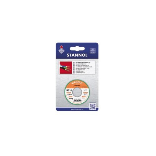 Stannol žica za lemljenje HS10 1m 2mm Sn99Cu1 940047 Slike